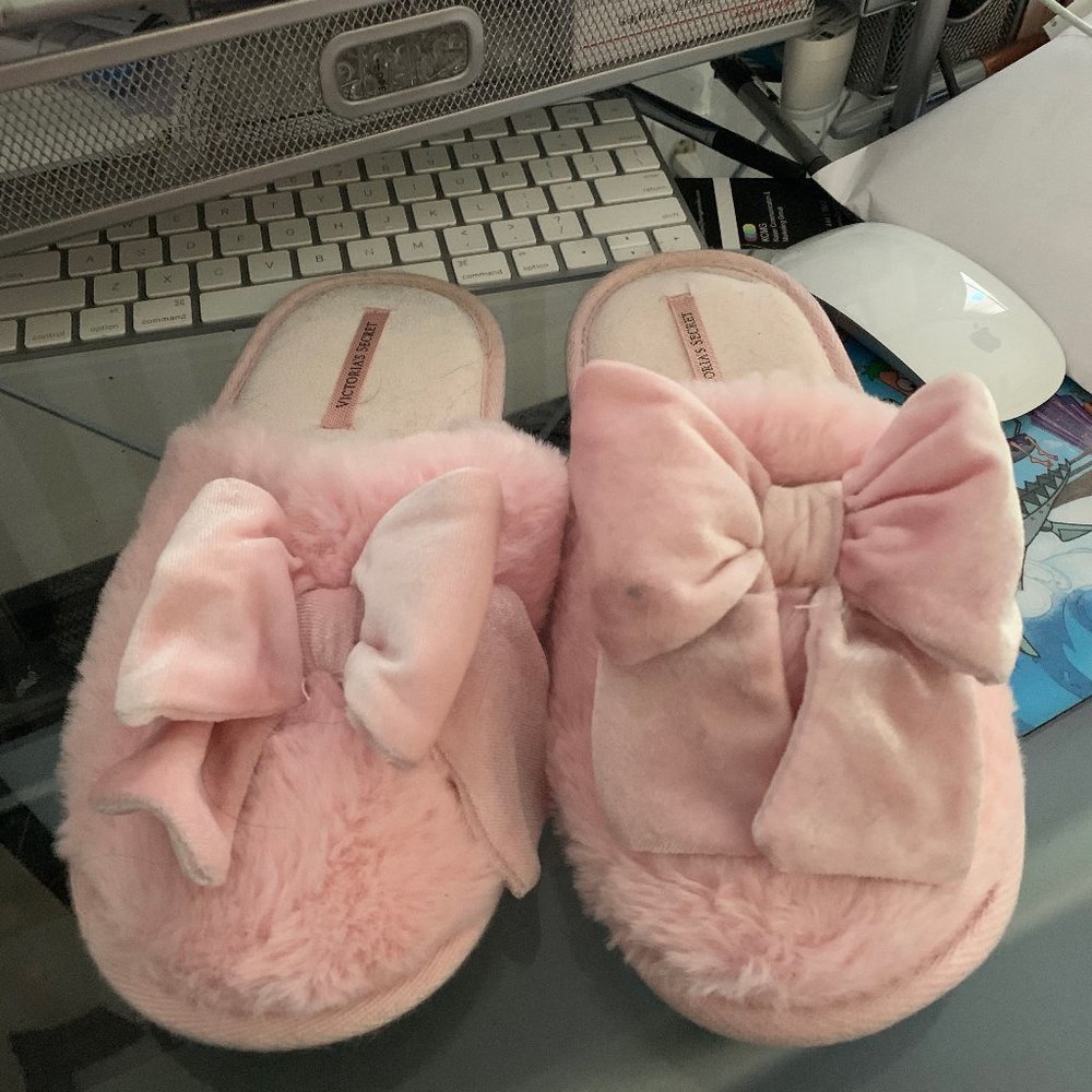 Victoria Secret Plush Slippers